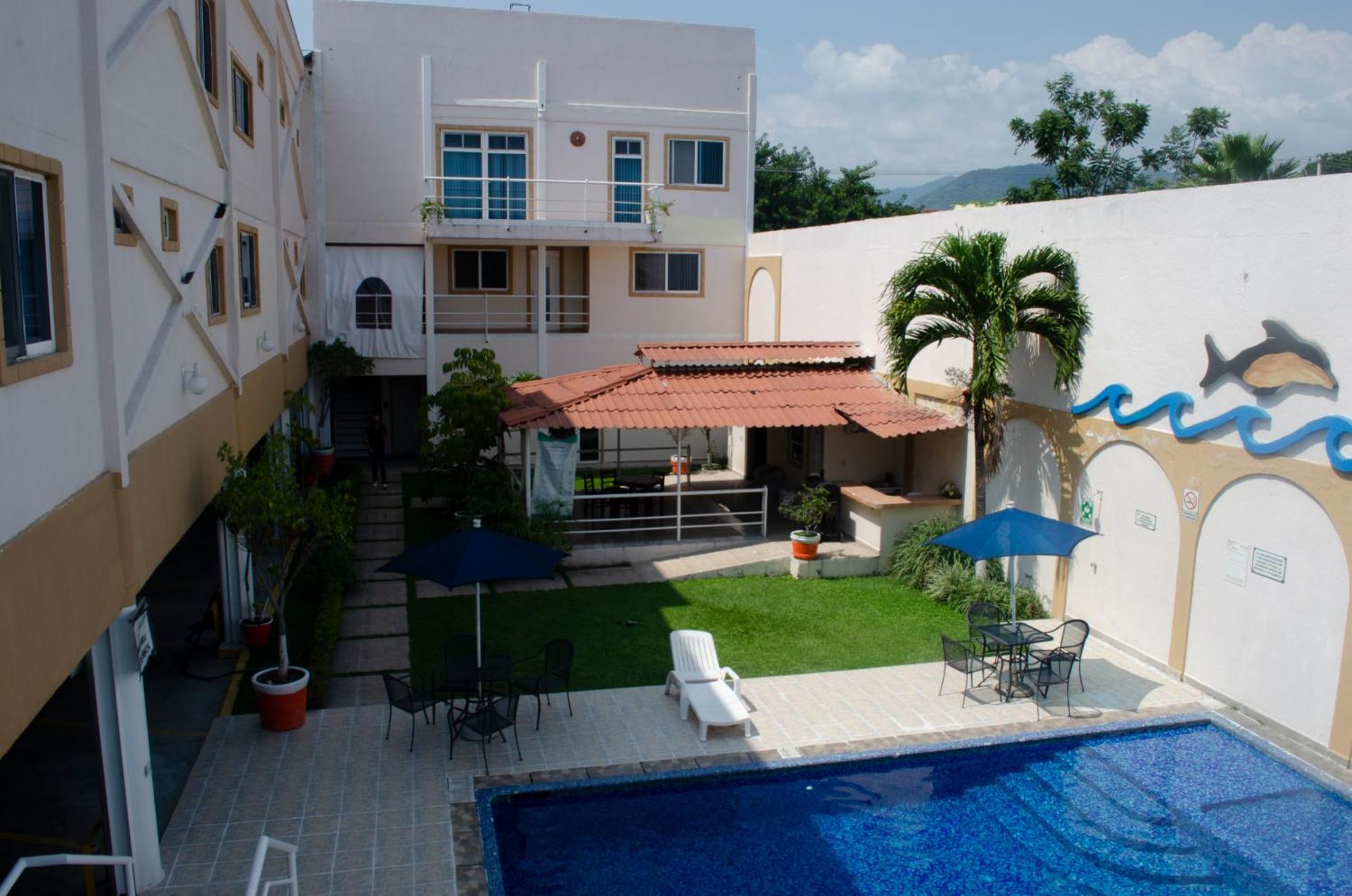 Hotel Los Sauces 瓦兹特佩克 外观 照片